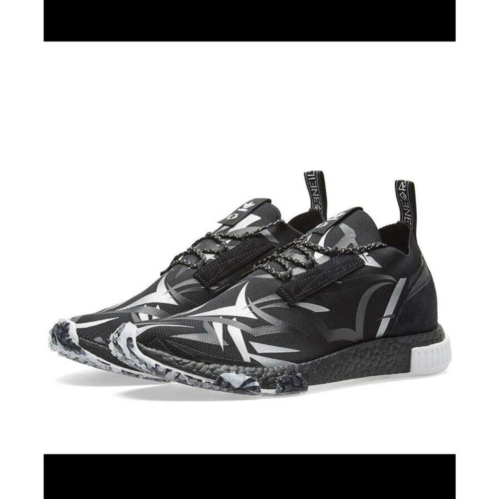 adidas JUICE x CONSORTIUM NMD RACER PK BOOST Primeknit Oreo Clot Alienegra RARE